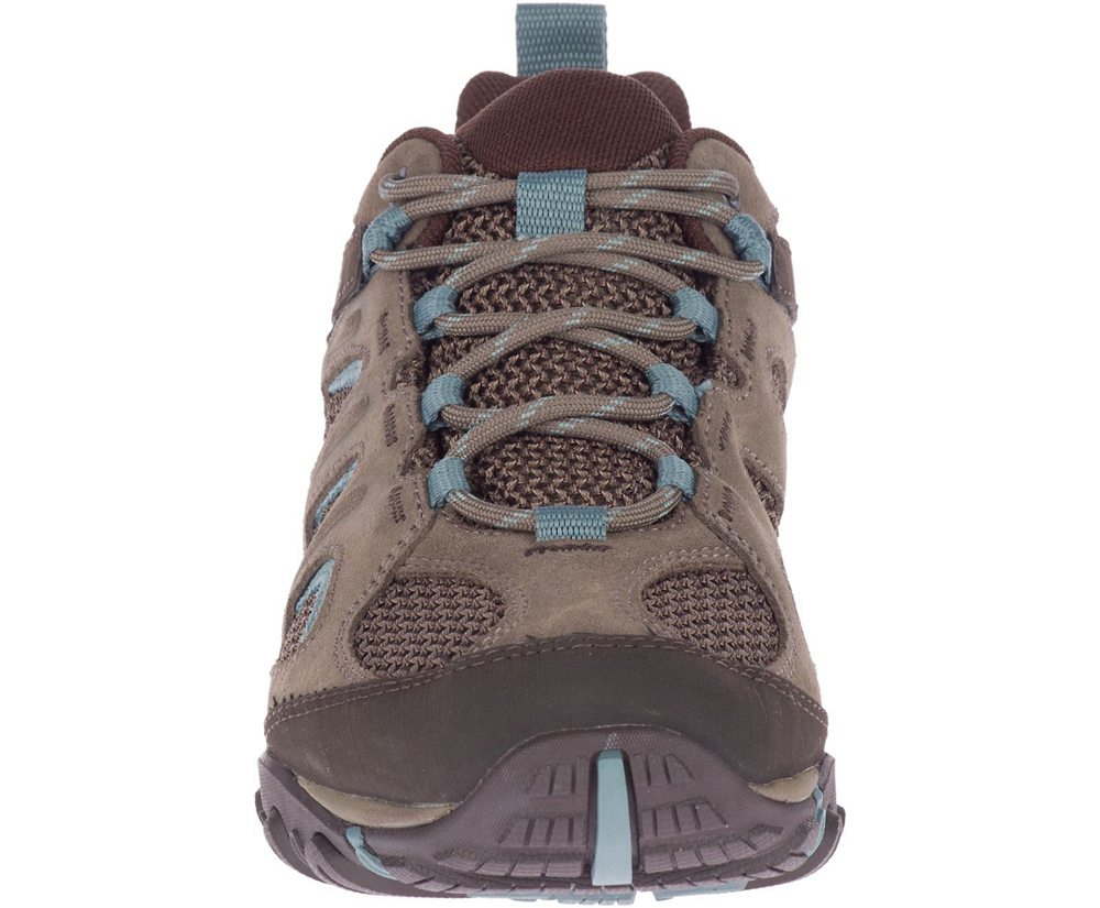 Buty Trekkingowe Merrell Damskie Brązowe - Yokota 2 Waterproof - 623104-THF